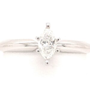 14K W Marquise Diamond Ring 14K W Marquise Diamond Ring