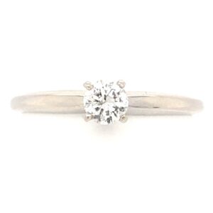 14K W Round Diamond Ring .24CTW 14K W Round Diamond Ring .24CTW