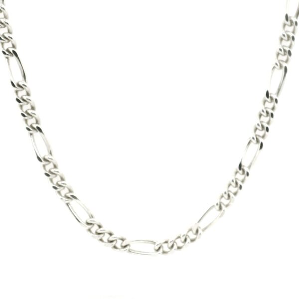 Sterling Silver Figaro Chain 24