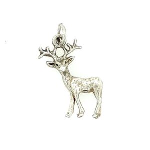 Sterling Silver Deer Charm
