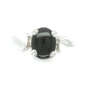 Sterling Silver Sillimanite Cat's Eye Ring