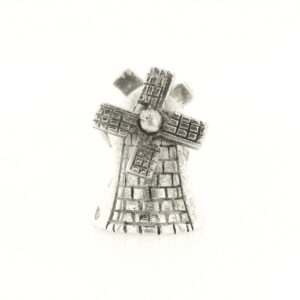 Sterling Silver Windmill Bead With Movable Blades Sterling Silver Windmill Bead With Movable Blades