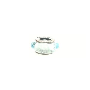 Sterling Silver Cedora Light Blue Glass Bead