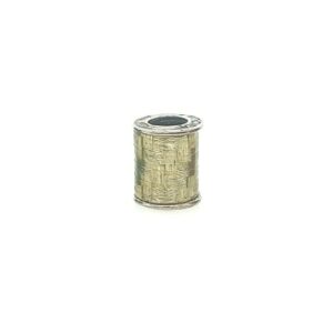 Sterling Silver Cedora Gold Colored Bead
