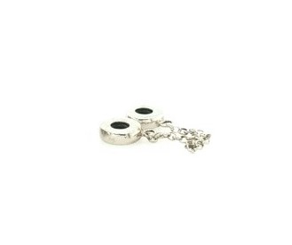 Sterling Silver Bead Double Stopper
