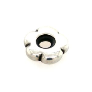 Sterling Silver Flower Stopper Bead