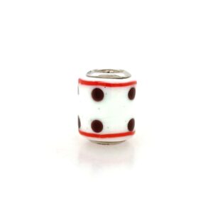 Sterling Silver Dice Bead