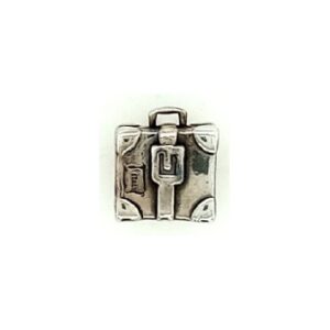 Sterling Silver Suitcase Bead