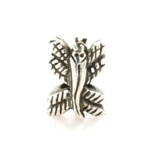 Sterling Silver Butterfly Bead