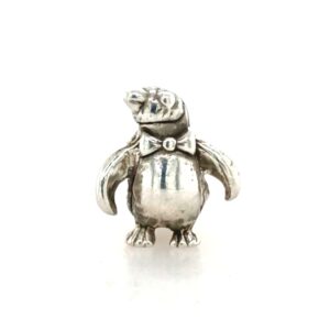 Sterling Silver Penguin Bead