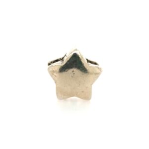 Sterling Silver Star Bead or Pendant