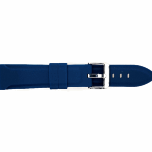 22R Blue Genuine Silicone Sport Watch Band