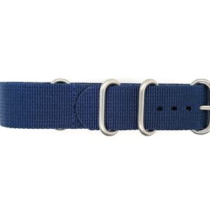 22mm Navy Nato Style Nylon Watch Band