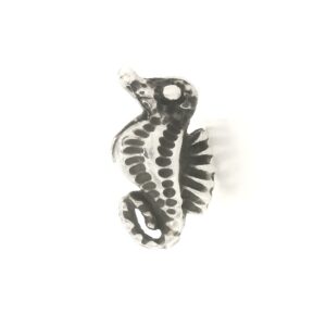 Sterling Silver Seahorse Bead