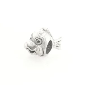 Sterling Silver Cartoon Fish Bead