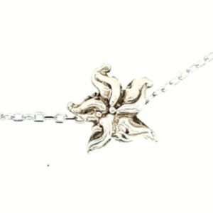 Sterling Silver Starfish Bead / Pendant