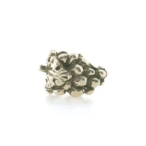 Sterling Silver Grapes Bead