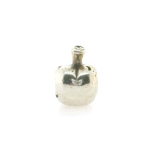 Sterling Silver Apple Bead