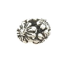 Sterling Silver Multi Flower Bead Sterling Silver Multi Flower Bead