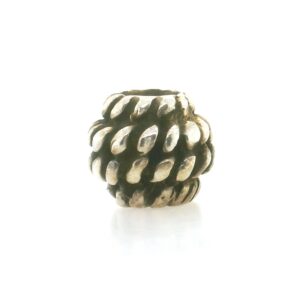 Sterling Silver Rope Design Bead
