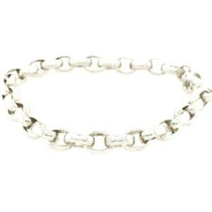 Sterling Silver Rolo Link Bracelet 7.5″