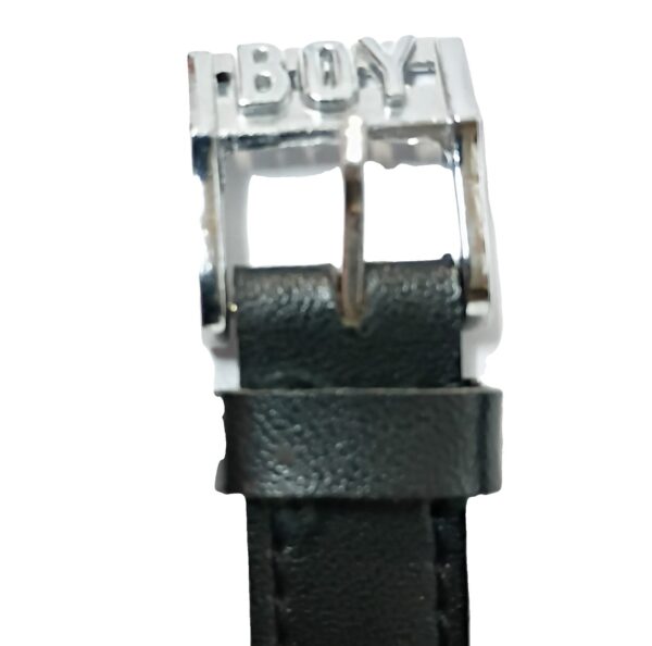 Vintage Boy London Watch with Blue and Black Band