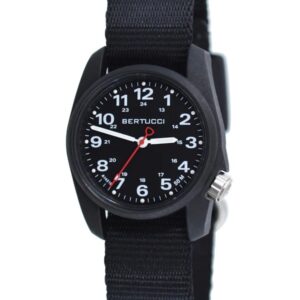 Bertucci  A-1R Field Comfort with Black Comfort Webb band, 36mm Polycarbonate case