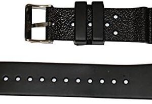 Hadley Roma Black 22MM Regular PVC band with silver tone buckle, style # MS 3126 Fits Pro-Diver ® Hadley Roma Black 22MM Regular PVC band with silver tone buckle, style # MS 3126 Fits Pro-Diver ®